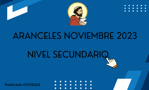 ARANCELES Secundario Noviembre 2023