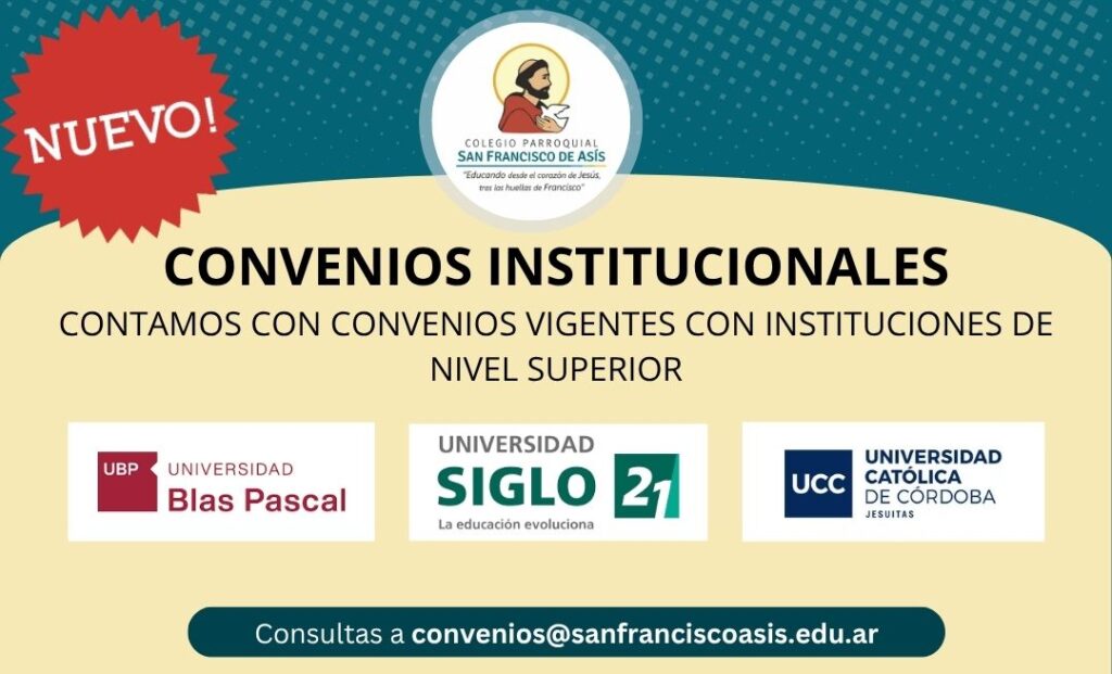 CONVENIOS INSTITUCIONALES