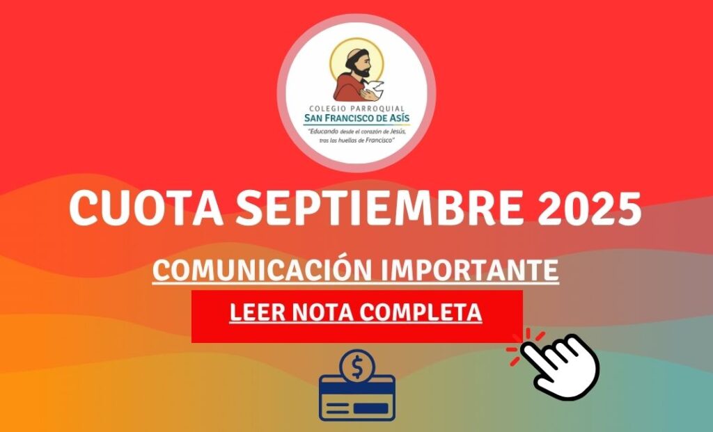 CUOTA SEPTIEMBRE 2025 – COMUNICACION IMPORTANTE